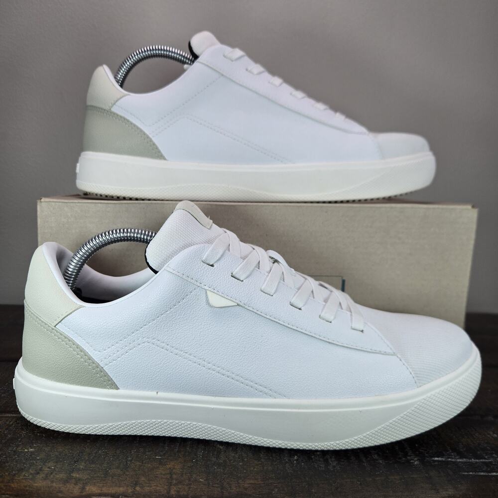 Vessi Soho Sneaker Womens Size 10 Waterproof Shoes Casual Ivory White Beige
